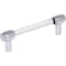 Jeffrey Alexander 96 mm Center-to-Center Polished Chrome Carmen Cabinet Bar Pull 775-96PC - alternate 1